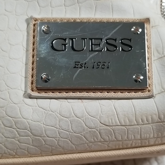 Guess Alligator Print Expandable Tote Bag - Picture 3 of 5